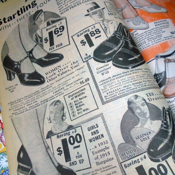 Vintage Sears Catalog 1932 - Picture 6 of 11